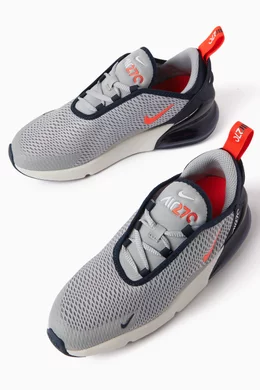 Buy Nike Multicolour Junior Air Max 270 Sneakers in Woven Fabric