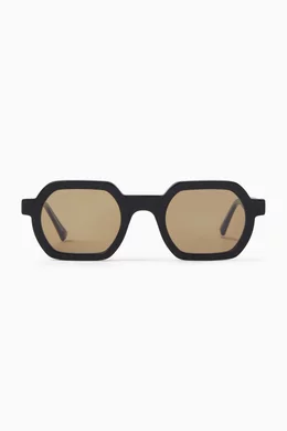 Buy Jimmy Fairly Black Darren XL Sunglasses in Acetate For  display picture 2