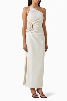 sir the label one shoulder dress Rent SIR. The Label Jeanne One Shoulder Dress