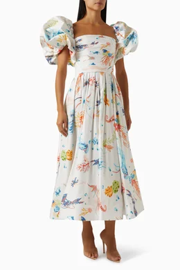 long white formal dress Long Off White Formal Dress with Multi-Way Ties Off White / 18 main image 0