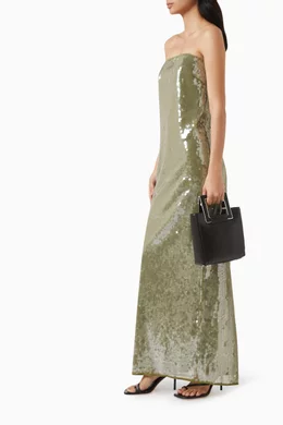green emerald velvet dress Amazon.com: STAUD Women's Casey Dress, Garden Moss, Green, Metallic, 14 :  Clothing, Shoes & Jewelry