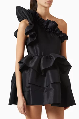 Buy CeliaB Black Baltic Dress in Poplin For Women Online | Ounass Oman