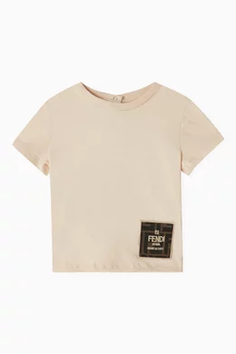 Fendi patch t shirt store