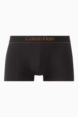Buy Calvin Klein Black Logo Boxers in Nylon Jersey For Men Online Ounass Oman