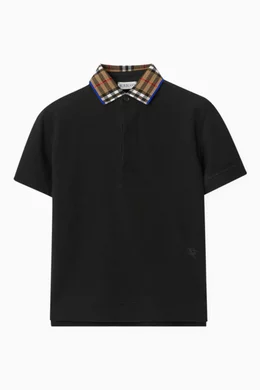 Burberry collar polo 2025