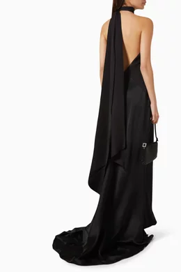 navy blue dress for baby girl Yoolin Women Halter Deep V Neck Maxi Dress Sleeveless Backless High Side  Slit Tie Back Summer Party Cocktail Dresses, Black, XL : Amazon.co.uk:  Everything Else main image 1