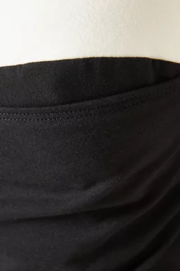 Buy Reformation Black Nelle Knit Dress in Stretch Cotton For Women Online |  Ounass Oman