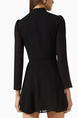 reformation ottessa mini dress Reformation Ottessa Mini Dress In Forest Velvet - 70% Off