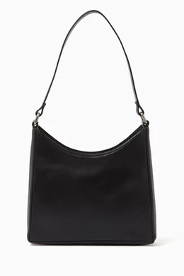 Buy St Agni Black Mini 90s Shoulder Bag in Leather For Women Online Ounass Oman