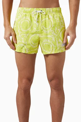 Yellow versace shorts deals