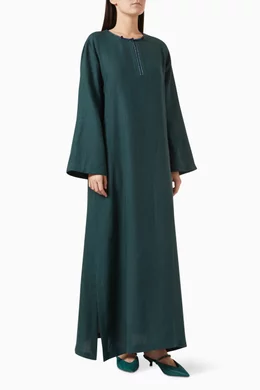 Buy Giorgio Armani Green Embellished Maxi Dress For Women Online | Ounass  Oman