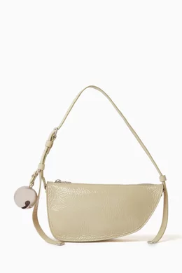 Buy Burberry Neutral Mini Shield Sling Bag in Nappa Leather For Women Online Ounass Oman