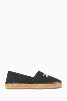 Moschino espadrilles black hot sale