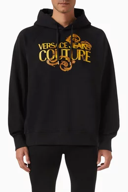Versace baroque hoodie outlet