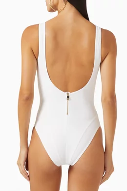 Buy Moeva White Naida One Piece Swimsuit For Women Online Ounass