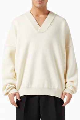 フィアオブゴッド FEAR OF GOD □ 【 Wool V Neck Sweater 】 ウール V