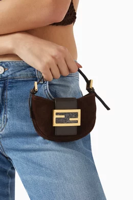 Fendi mini croissant bag shop