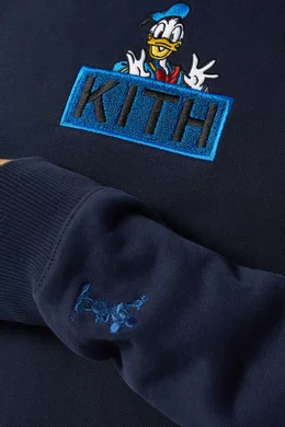Buy Kith Blue Kith x Mickey & Friends Donald Duck Hoodie For