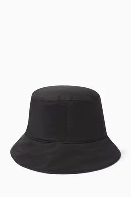 Off white reversible nylon bucket hat 0400022158963_BLACKWHITE?wid=  main image 4