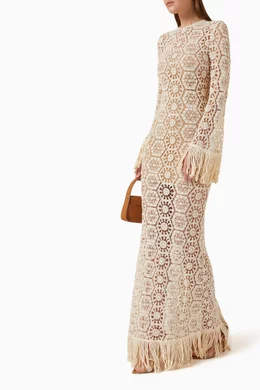 bronx and banco crochet dress Marley Crochet Mini Dress
