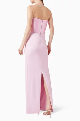 chinese dress ladies The Afra Maxi Dress in Black