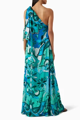 Buy Cin Cin Blue Bohemia Maxi Dress For Women Online | Ounass Oman