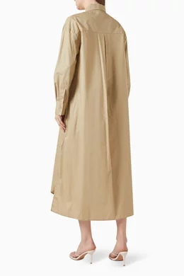 Enza costa maxi shirt dress outlet