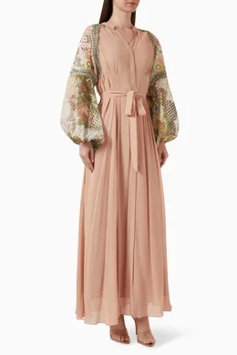 knee length dresses for ladies CUSP RUFFLE MAXI DRESS