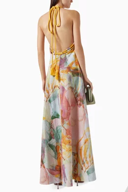 andrea iyamah essi maxi dress Andrea Iyamah Essi Maxi Dress in Limestone