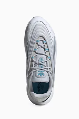 Buy adidas Grey Ozelia Low top Sneakers in Moulded Textile Online for Men Ounass Oman