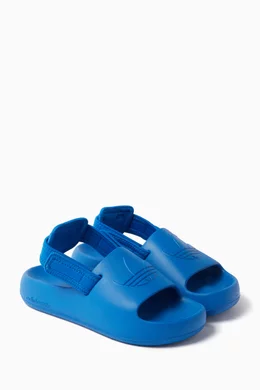 Buy adidas Blue Junior AdiFOM Adilette Sandals in EVA Rubber For Boys Online Ounass Oman