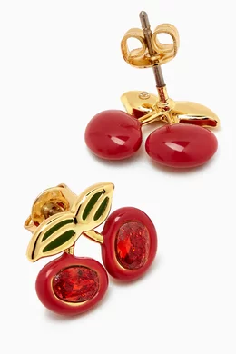 Coach cherry earrings online