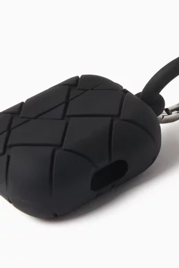 Buy Bottega Veneta Black AirPods Pro Case in Silicone For Men