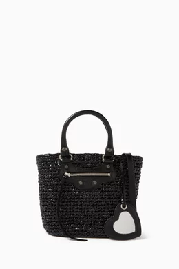 【関税&送料込】Balenciaga Black Raffia Large Le Cagole Pani 23060482_54869895_600.jpg