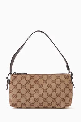 Buy Gucci Pre Loved Color Pochette Bag in GG Canvas Online for UNISEX Ounass Oman