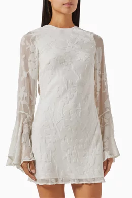 ワンピース misha&puff/ruffle sleeve dress Misha & Puff Ruffle Sleeve Dress 4y（misha and puff Ruffle
