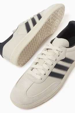 adidas gazelle silver green womens Adidas x Pharrell Williams Samba Sneakers