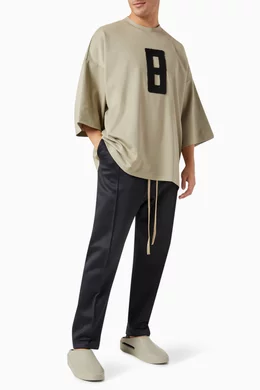 Tシャツ・カットソー Fear of God Embroidered 8 Milano Tee / Dune Fear of God Men's Embroidered 8 Milano T-Shirt in Dune Fear