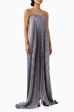 lidee silver dress Gunmetal / Silver Revolve Formal Dress by Lidee