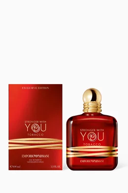 Buy Armani Beauty Stronger With You Tobacco Eau de Parfum, 100ml For UNISEX Online