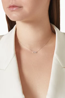 Small allah necklace top