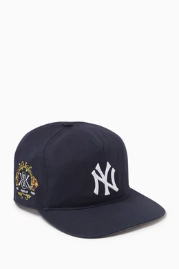 Buy Kith Blue x 47 New York Yankees Hitch Snapback Cap in Cotton