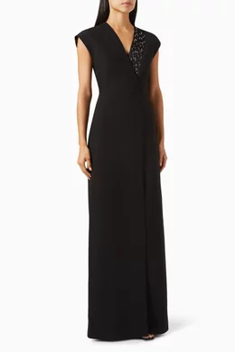 sachin and babi light blue dress Buy Gizia Black Embellished V-neck Dress For Women Online