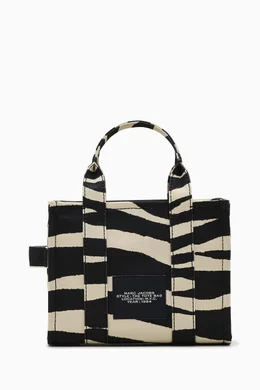 Buy Marc Jacobs Multicolour The Small Zebra Tote Bag in Canvas For