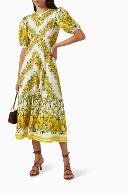 knee length dresses for ladies Alemais - Gisele Midi Dress (Size 16) – Goldie's