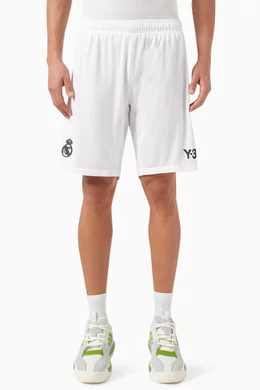 Y-3×REAL MADRID PRE-MATCH SHORTS ホワイト4XL Y-3 White Real Madrid Edition Pre-Match Shorts Y-3
