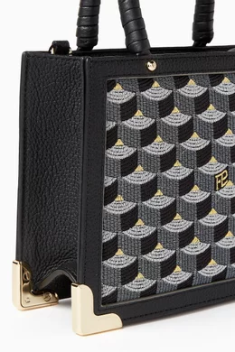 Buy Fauré Le Page Black SagaCity 18 - Spark Tote Bag in Jacquard