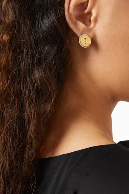 Alexander mcqueen stud earrings top