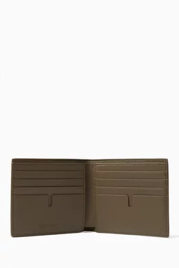 Buy Burberry Color Check Bifold Wallet in Cotton blend For Men Online Ounass Oman