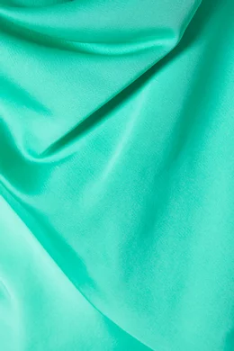Buy Significant Other Green Annabel Bias-cut Maxi Dress in Satin For Women  Online | Ounass Oman